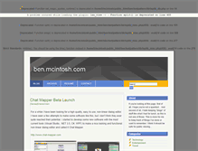 Tablet Screenshot of ben.mcintosh.com